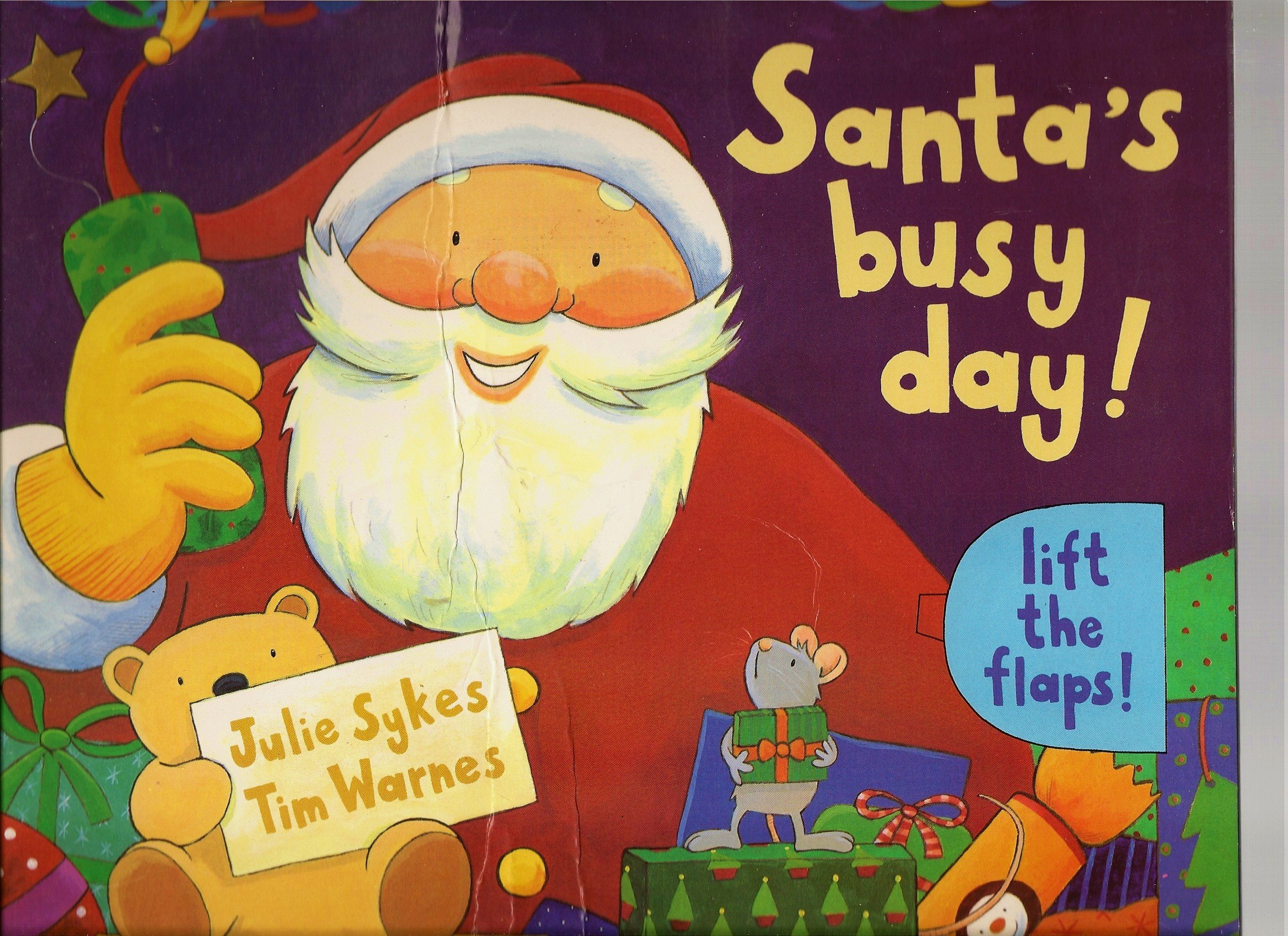 Santa's Busy Day! Lift the Flaps!