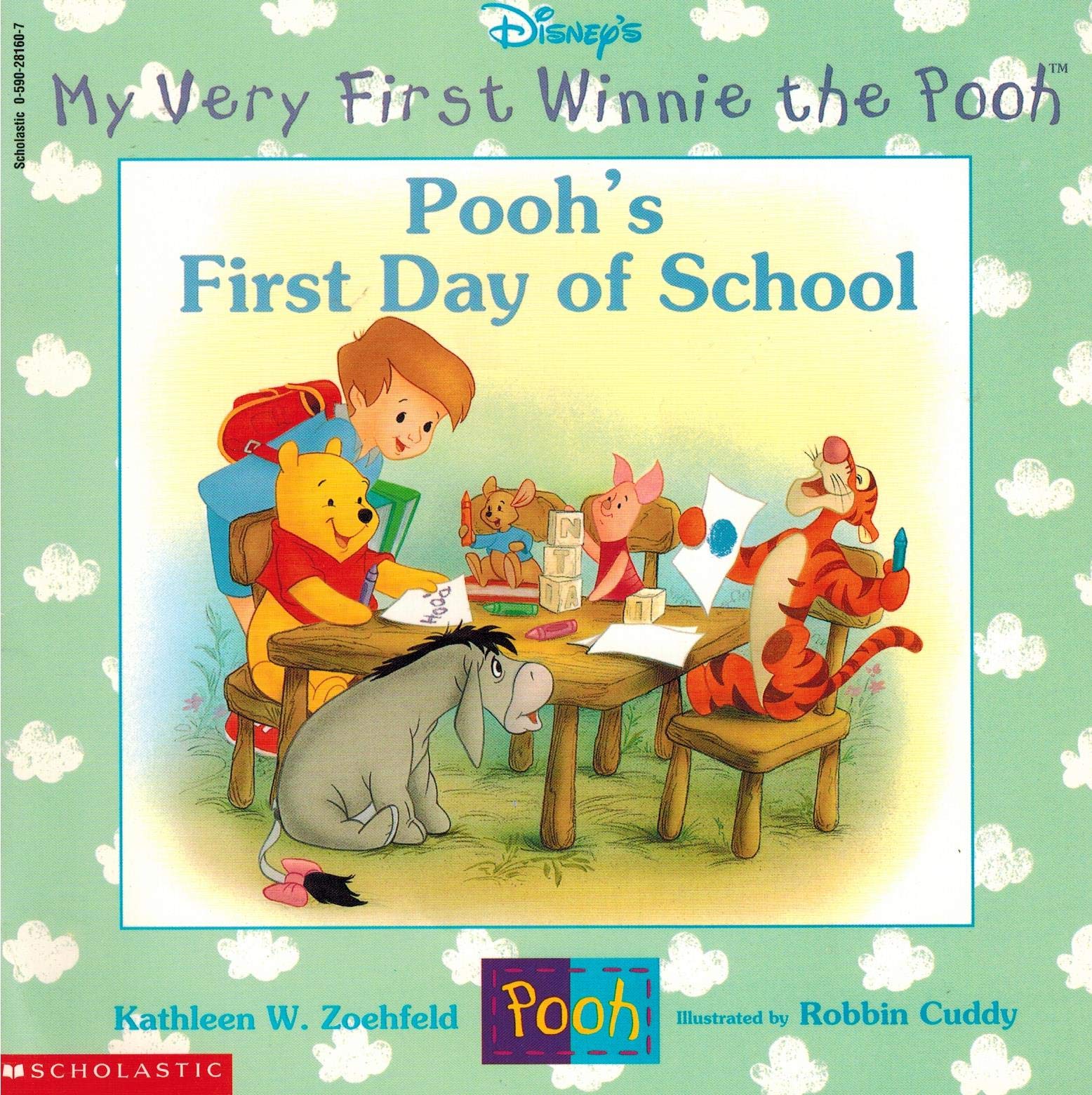 Pooh's First Day Of School (Disney's My Very First Winnie The Pooh)