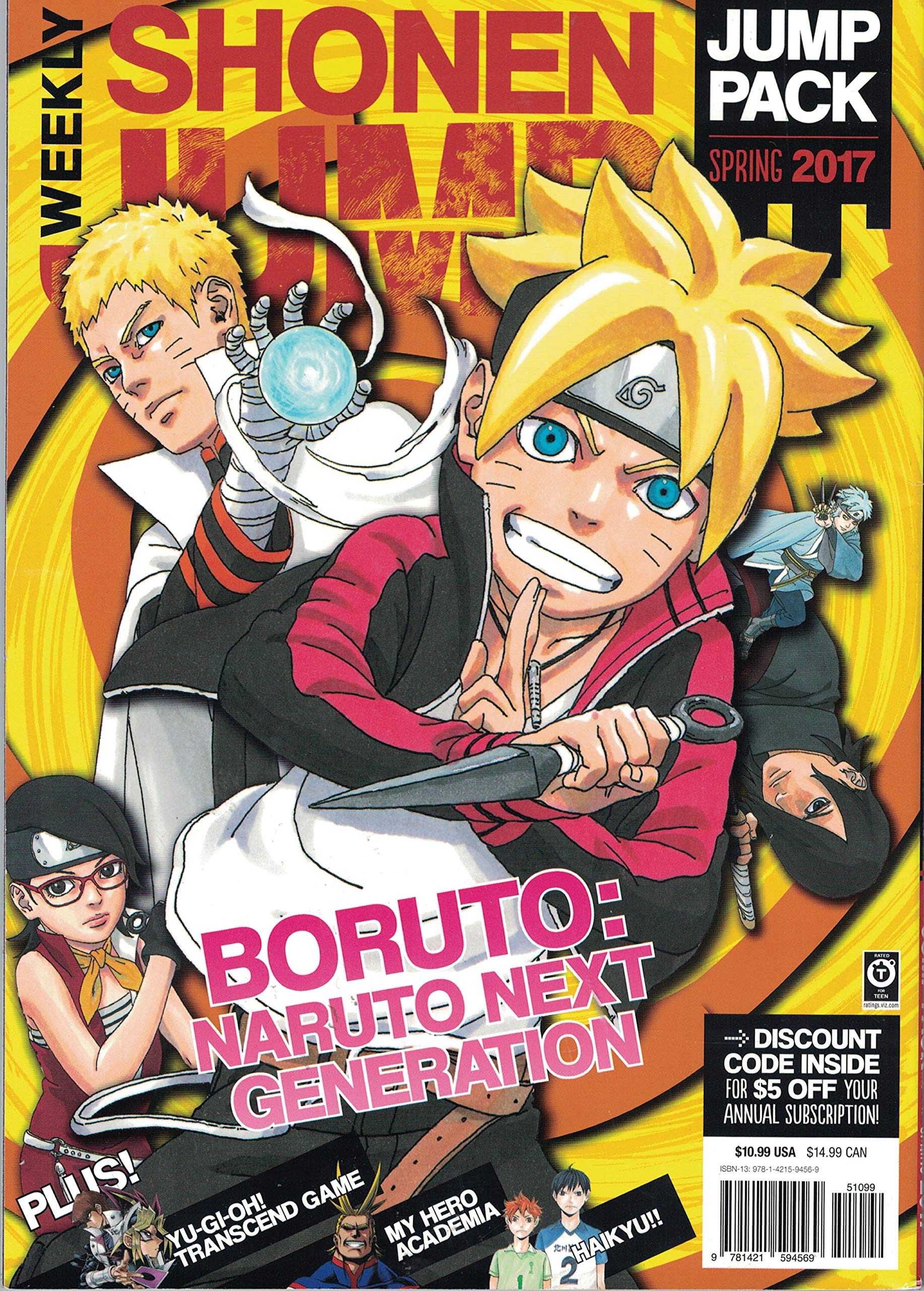 Shonen Jump Pack Spring 2017