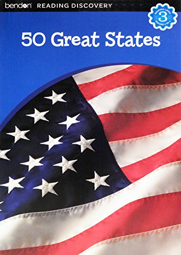 Bendon Reading Discovery Book - 50 Great States - Grades 2-4 (2015 Edition)