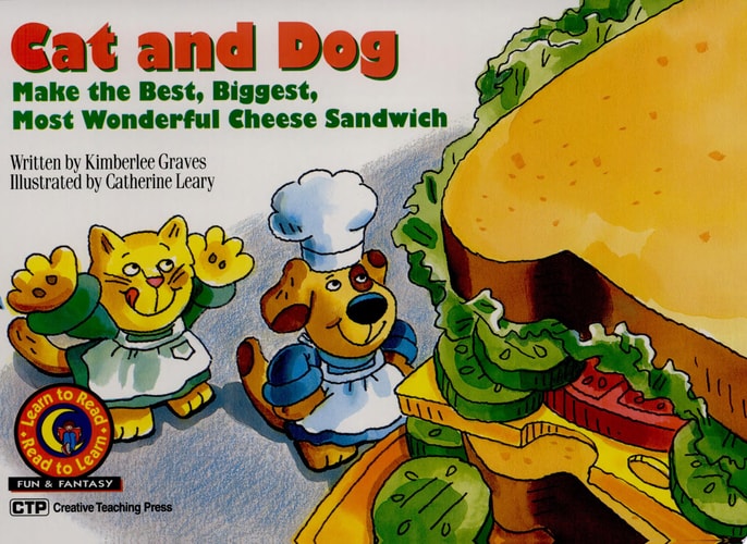 Cat and Dog Make the Best, Biggest, Most Wonderful Cheese Sandwich