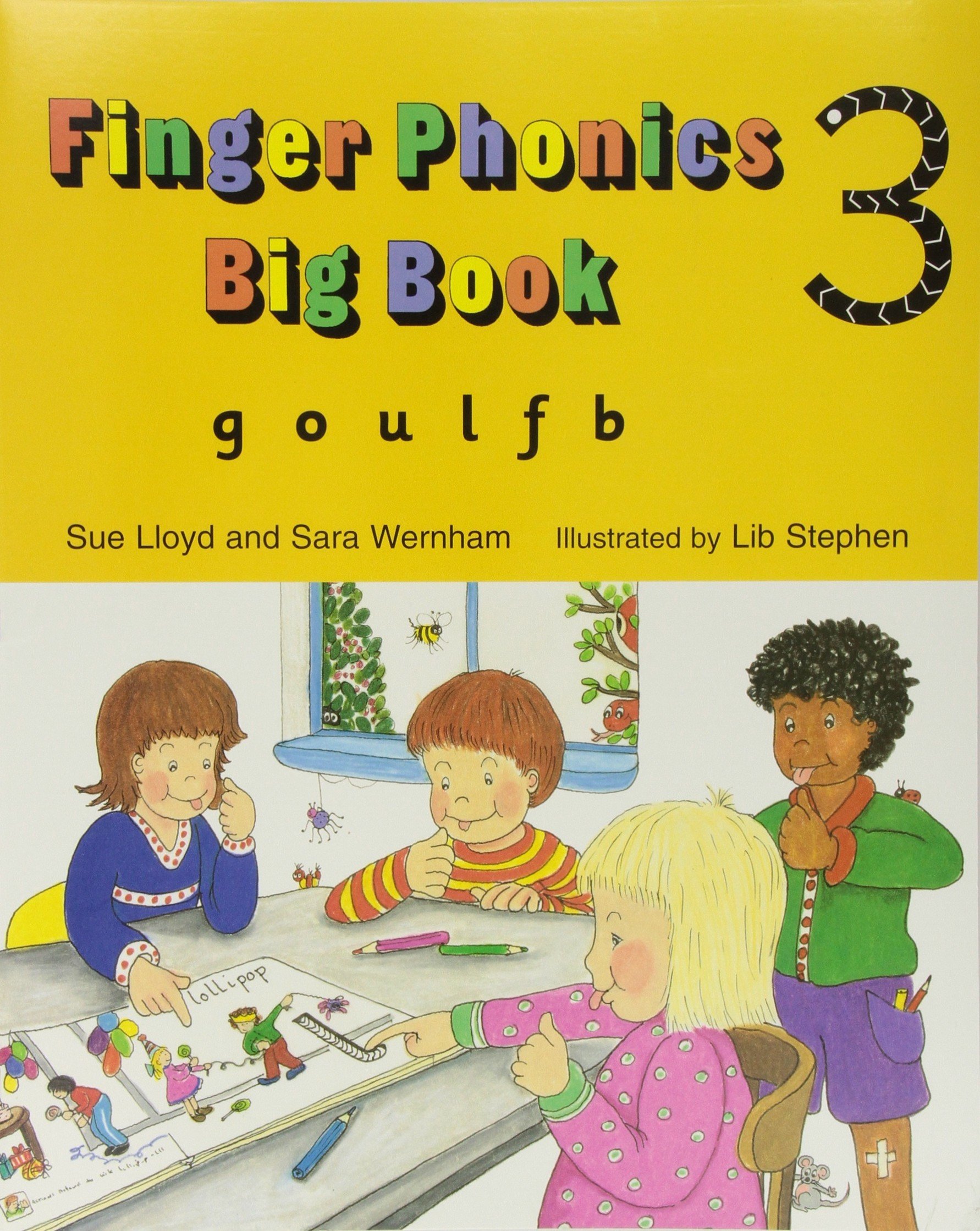 Finger Phonics Big Book 3 (Jolly Phonics: Finger Phonics)