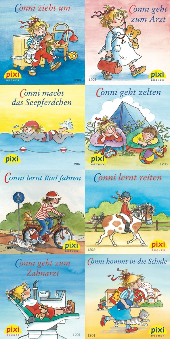 Pixi-Bücher, Nr. 1208: Conni lernt Rad fahren : eine Geschichte