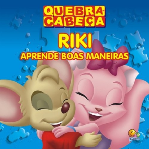 Riki Aprende Boas Maneiras - Livro Quebra-Cabeça (Em Portugues do Brasil)