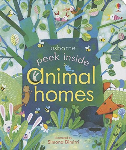 Peek Inside Animal Homes (Board Book)