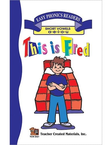 This is Fred (Short vowel review) Easy Reader