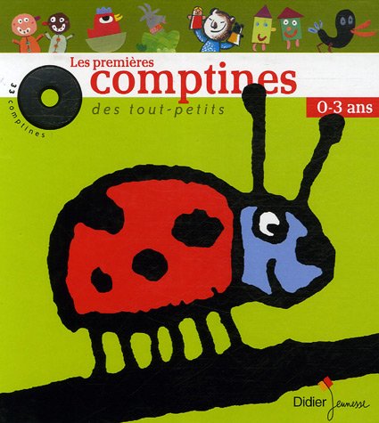Les premières comptines des tout-petits 0-3 ans (1CD audio) (French Edition)