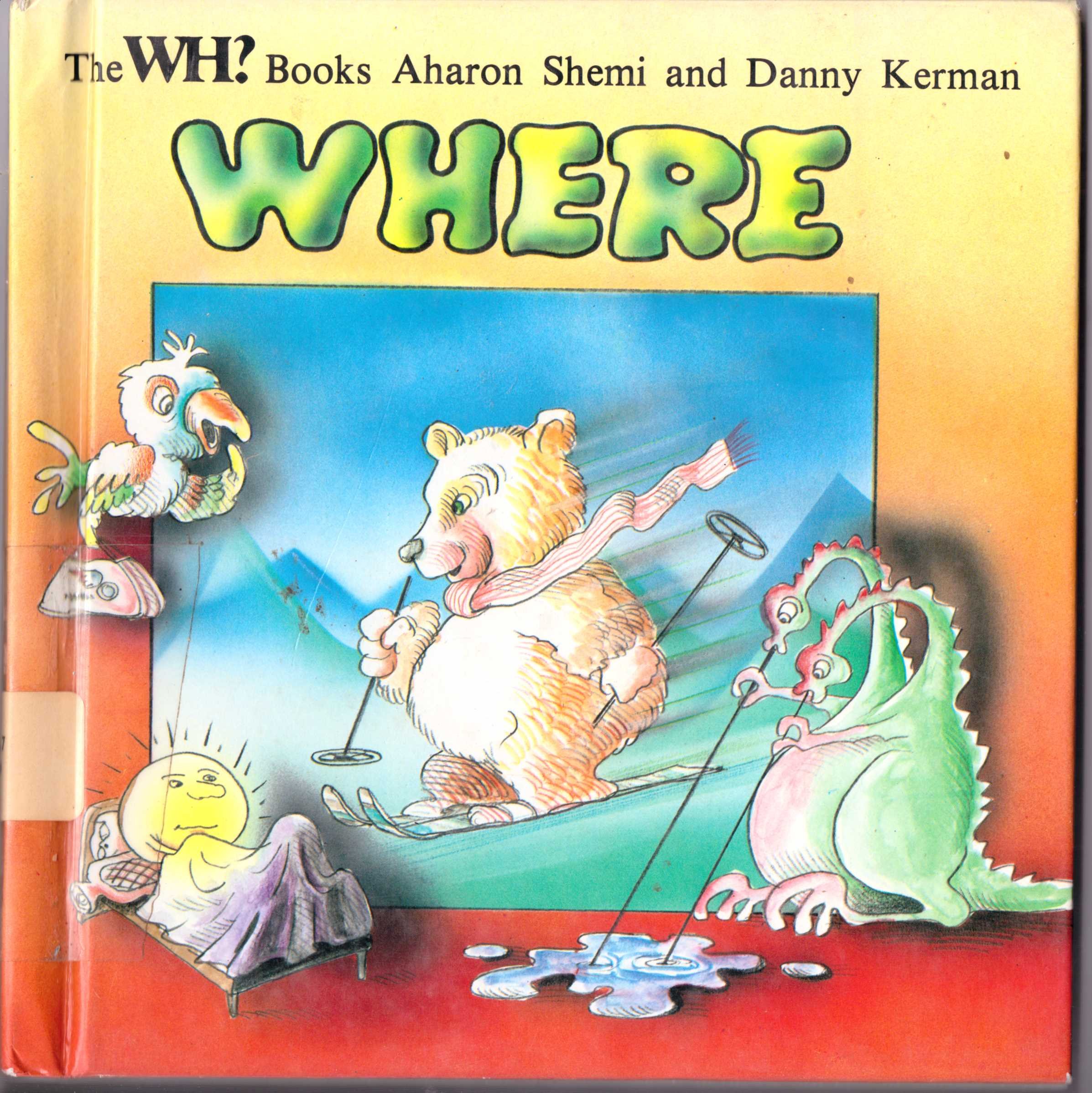 Where (The Wh? Books) (English and Hebrew Edition)