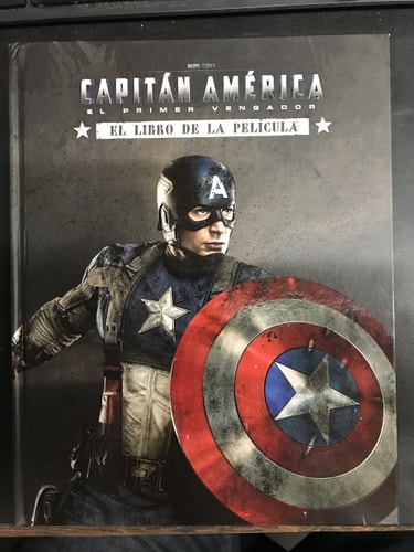 LIBRO PELICULA EL PRIMER VENGADOR CAPITAN AMERICA