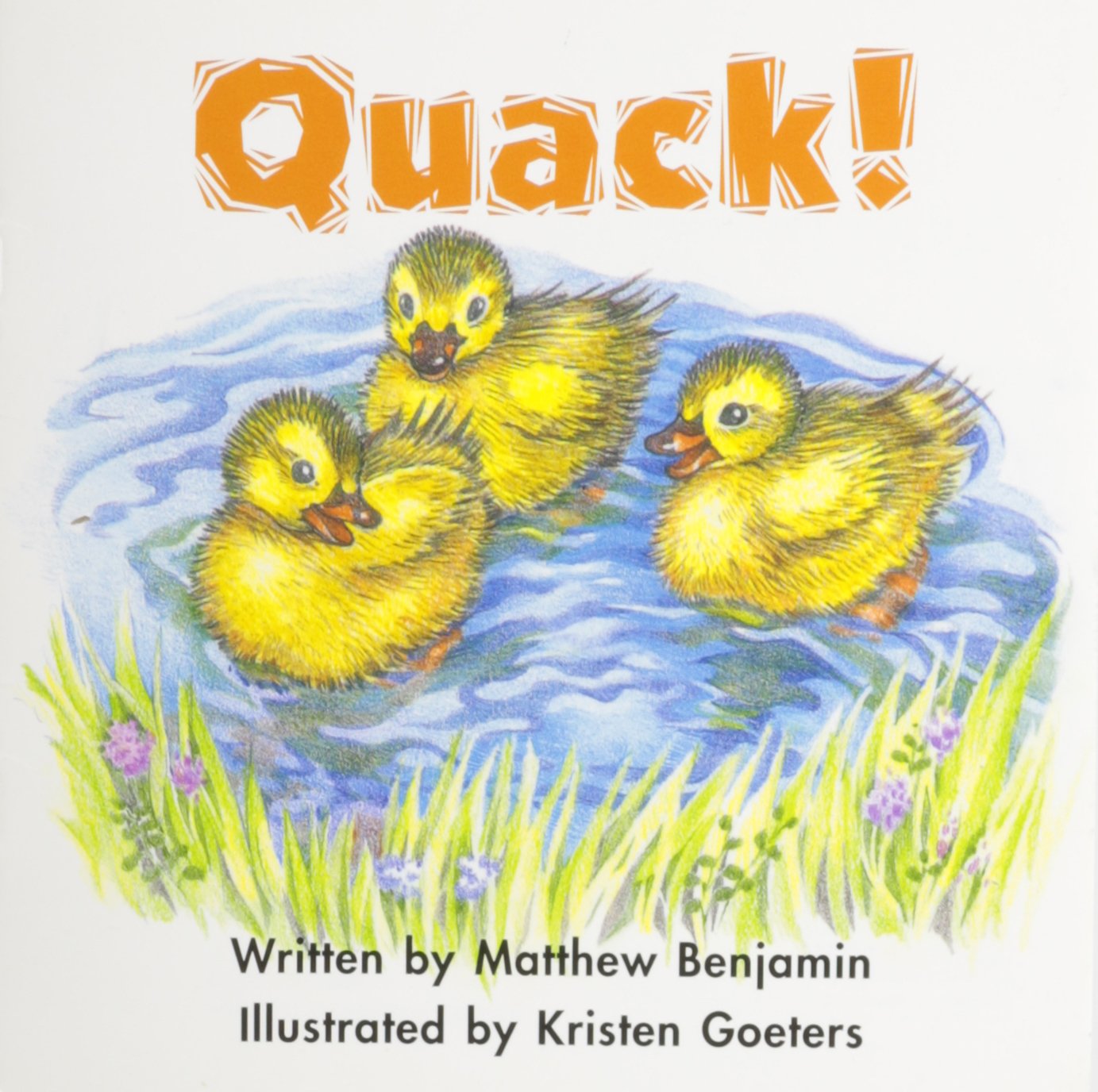 READY READERS, STAGE 1, BOOK 41, QUACK, SINGLE