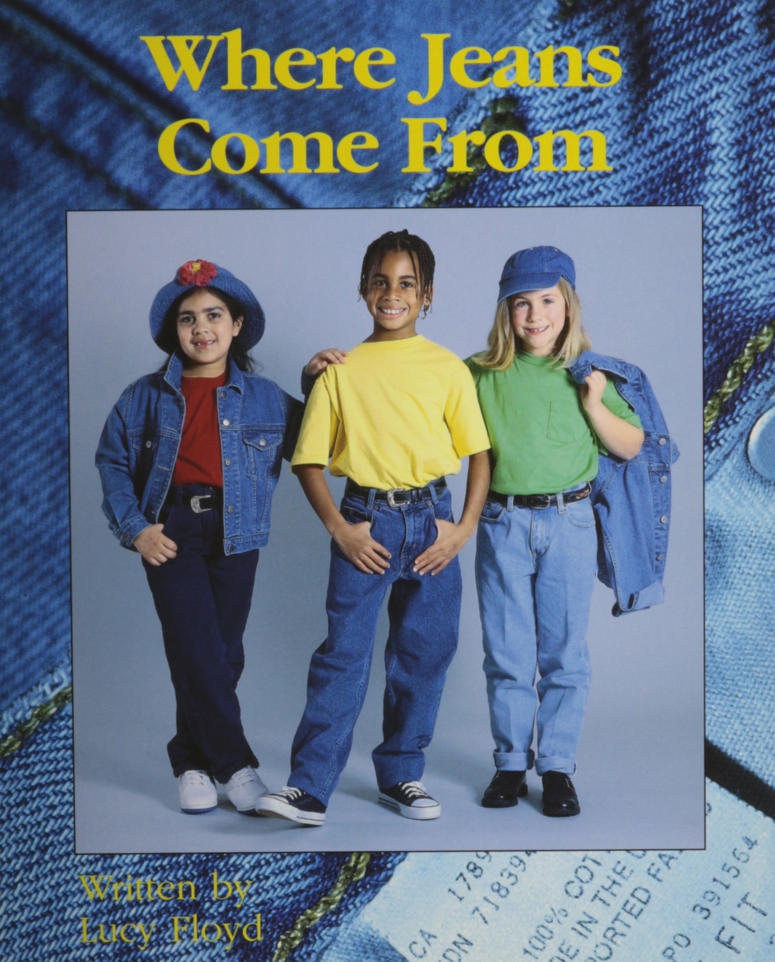 READY READERS, STAGE 5, BOOK 26, WHERE JEANS COME FROM, SINGLE COPY