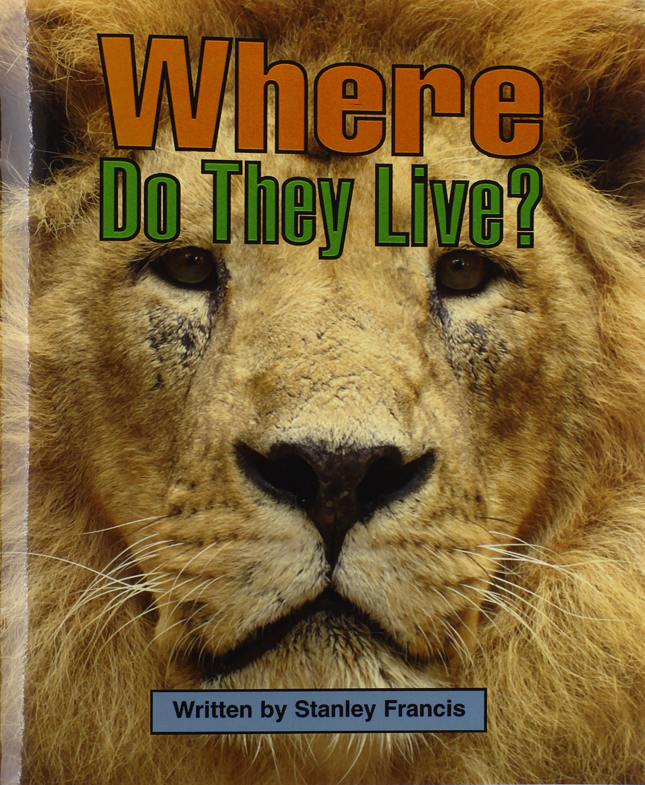 READY READERS, STAGE 1, BOOK 17, WHERE DO THEY LIVE?, SINGLE COPY