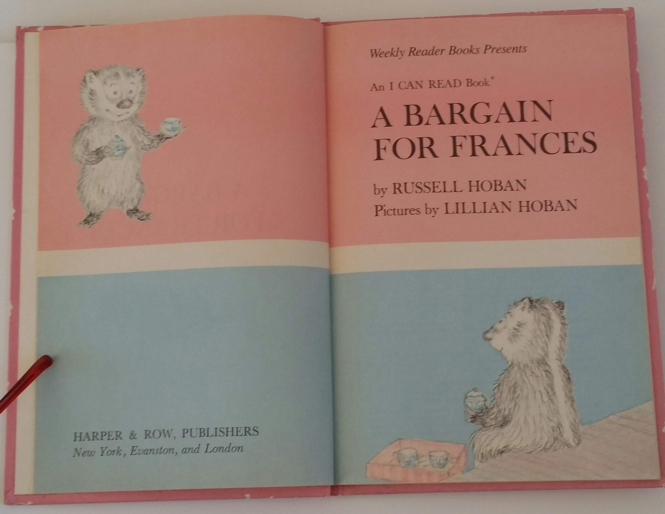 A Bargain for Frances (I Can Read Book)