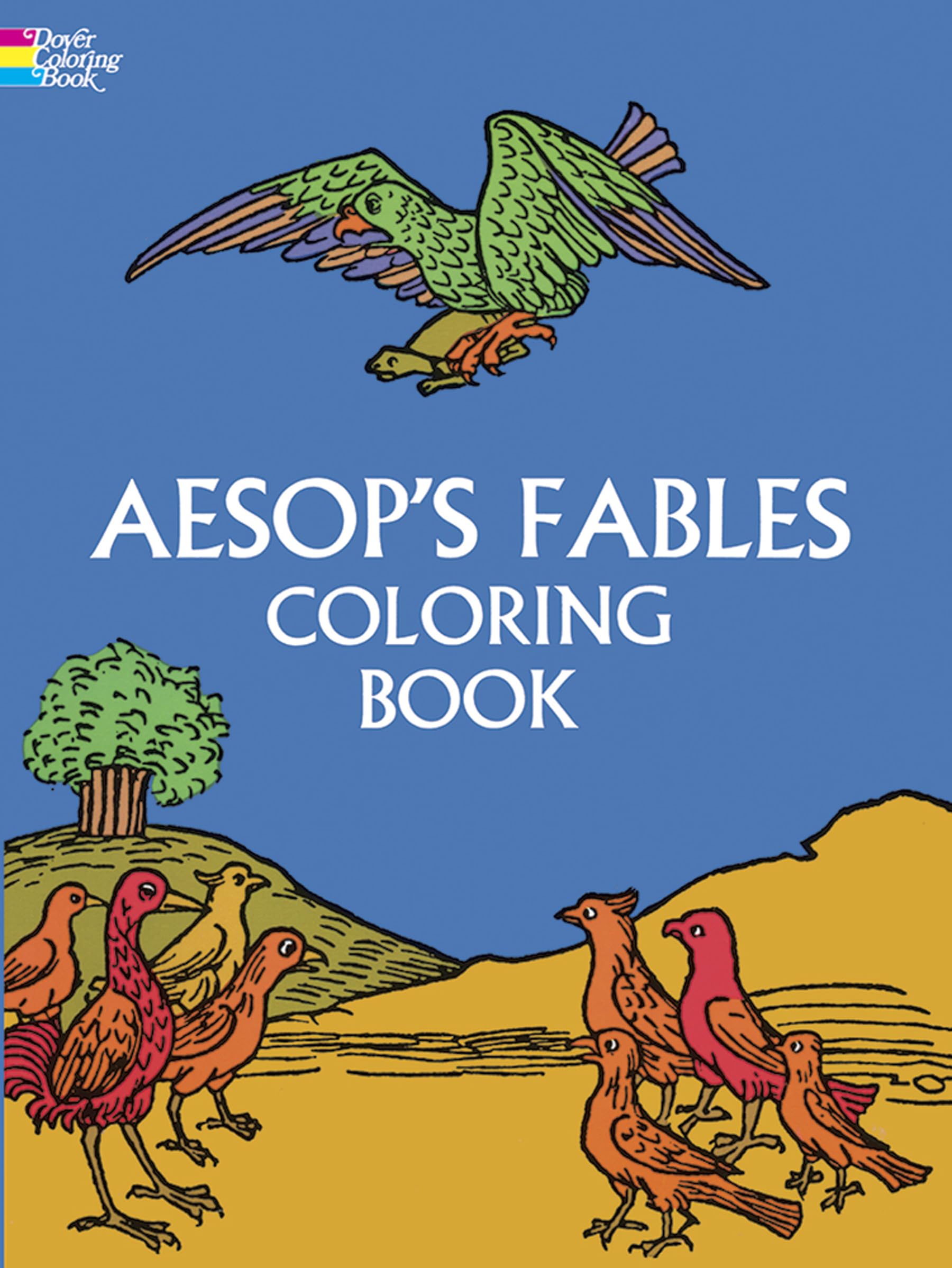 Aesop's Fables Coloring Book