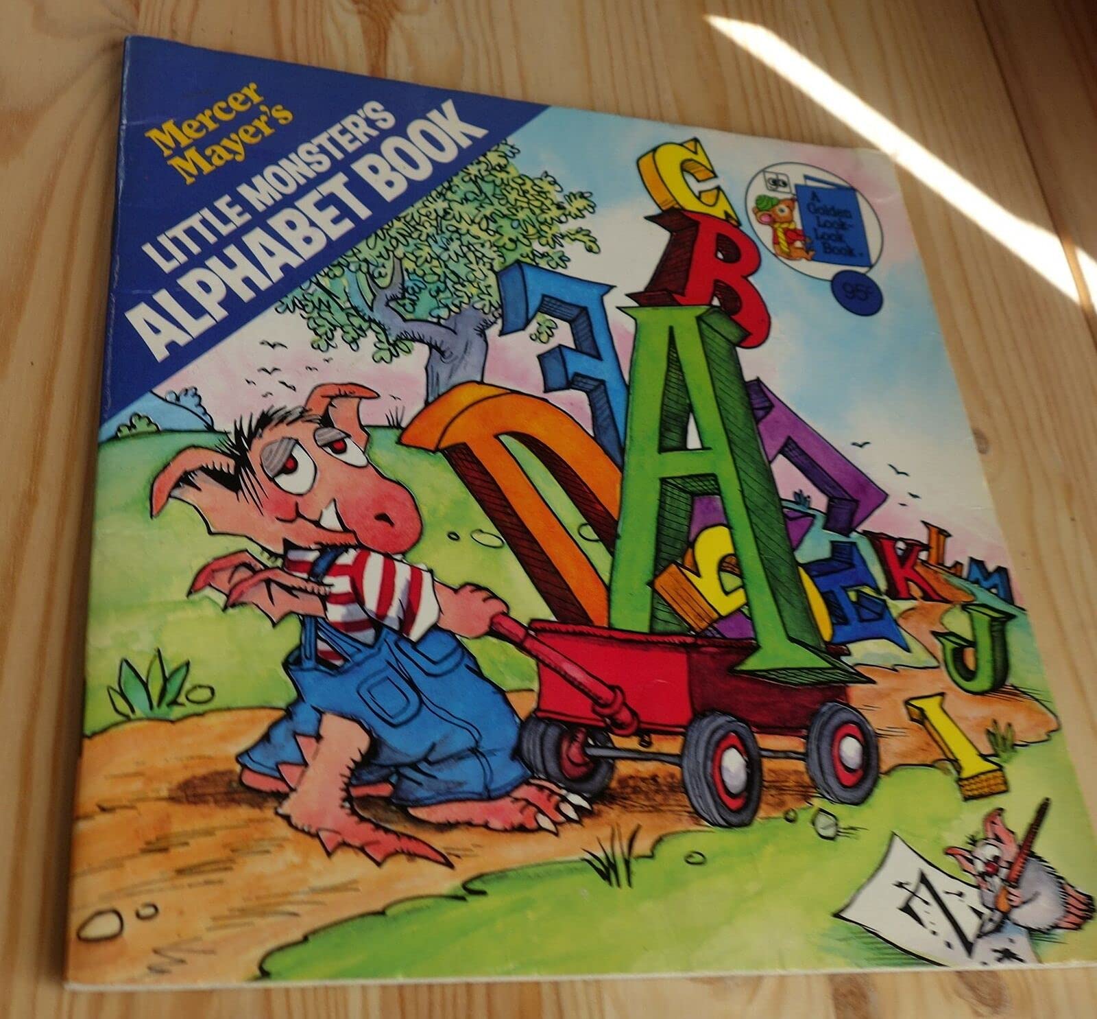 Little monster's alphabet book (A Golden look-look book)