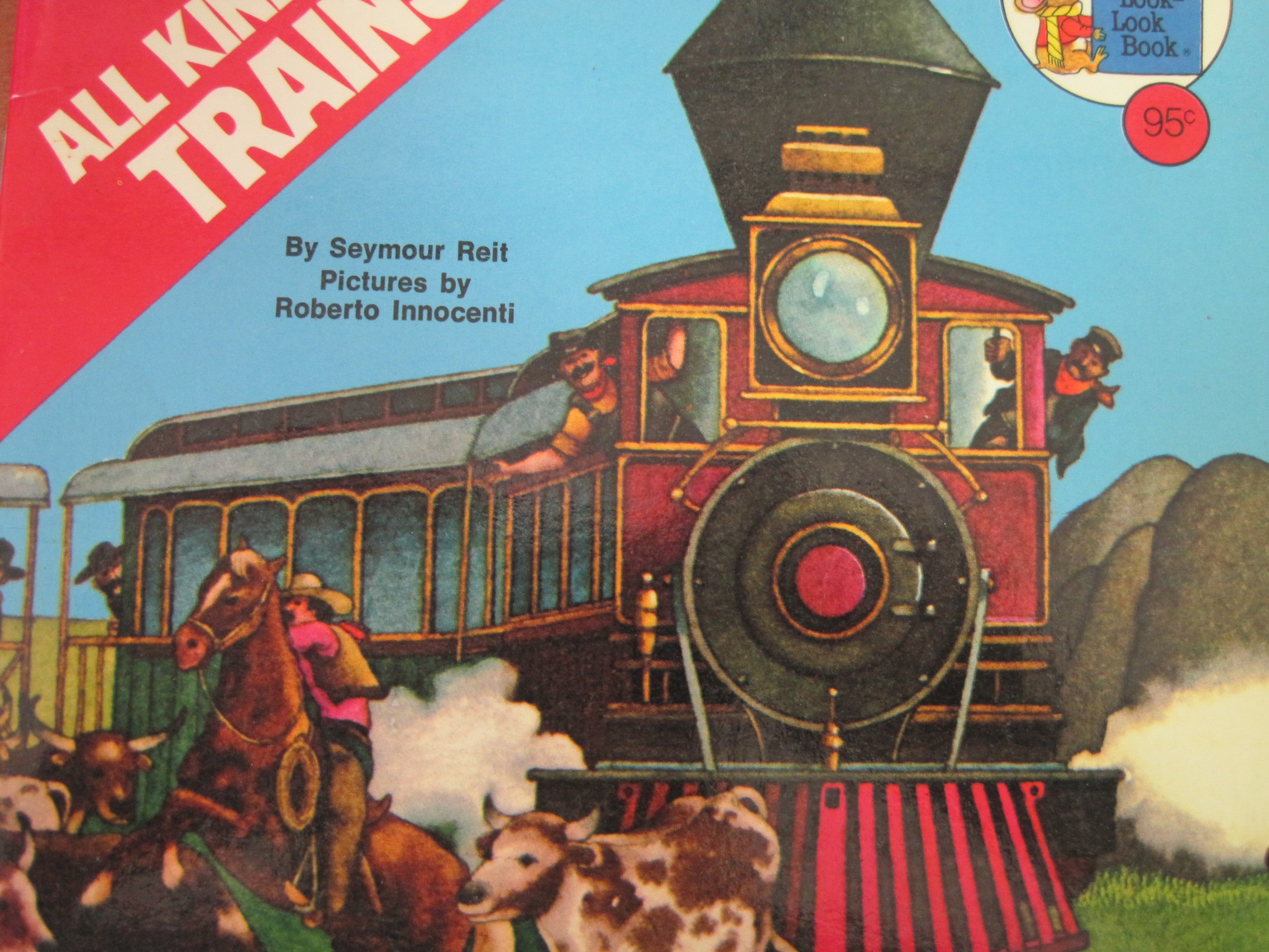 All Kinds of Trains (Golden Look-look Book)