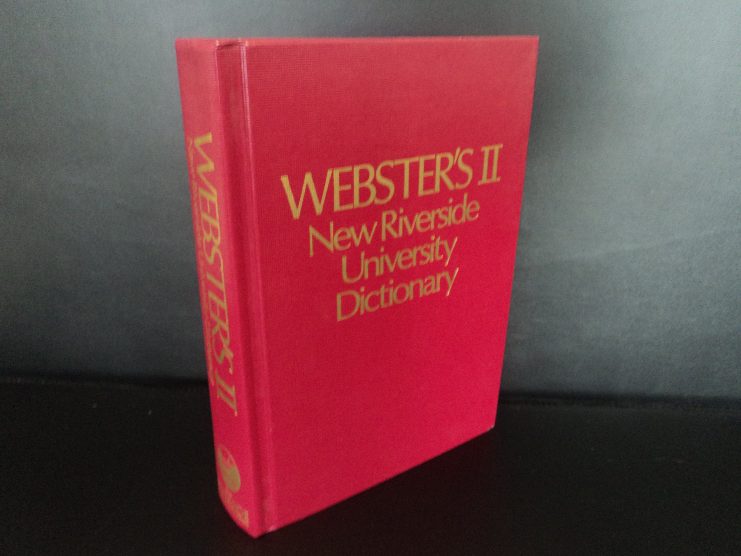 Dic Webster's II New Riverside University Dictionary