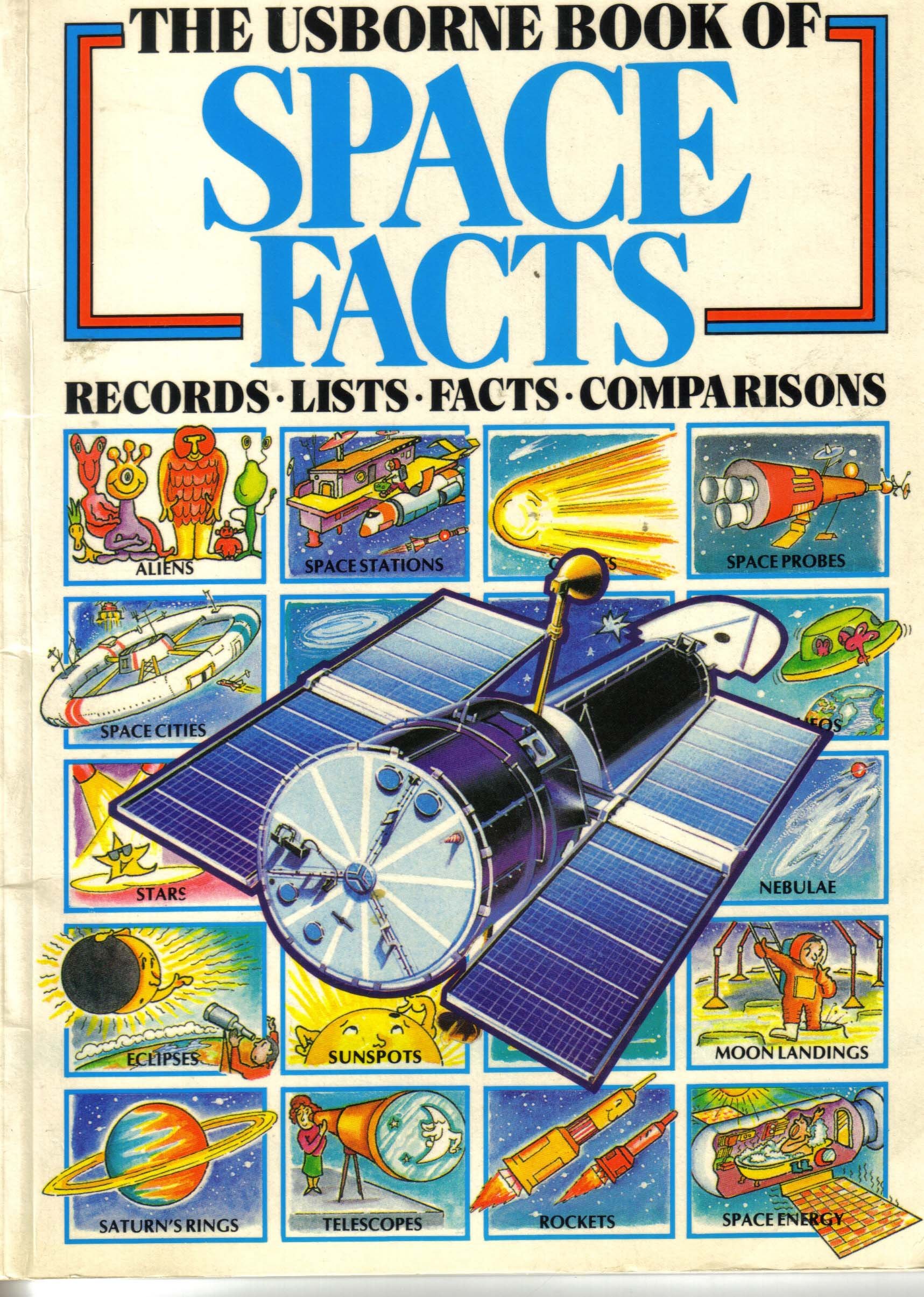 Usborne Book of Space Facts: Records, Lists, Facts, Comparisons
