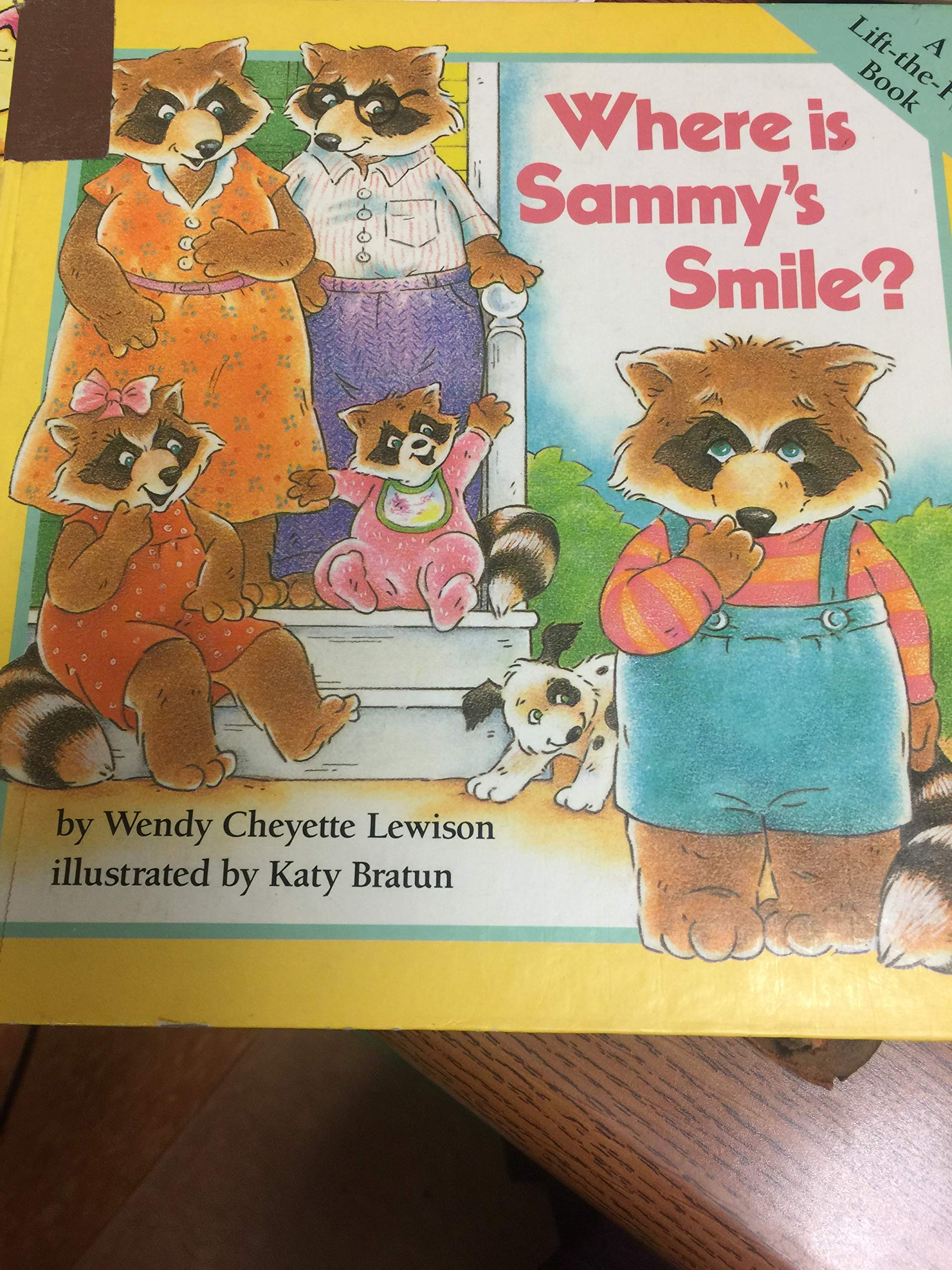 Where Is Sammys Smile (Lift-The-Flap)
