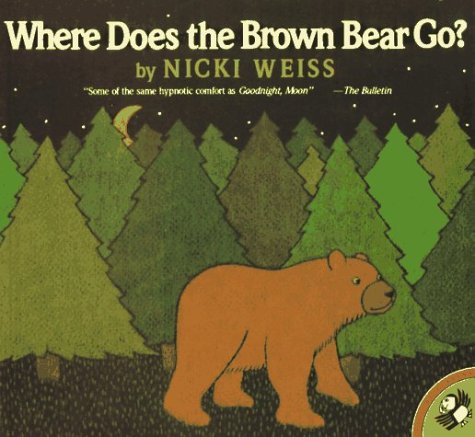 Where Does the Brown Bear Go? (Picture Puffins)