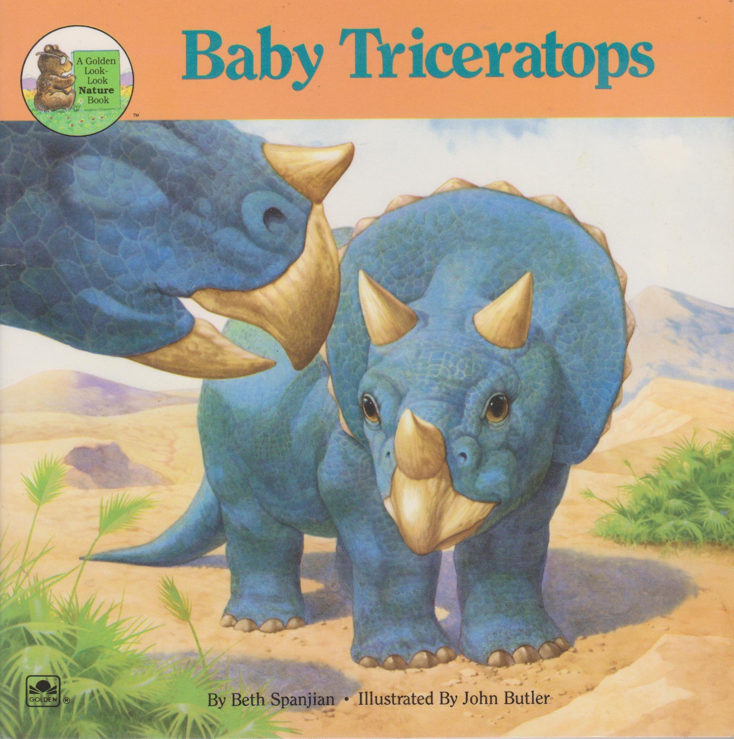 Baby Triceratops (Look Look Nature Book)