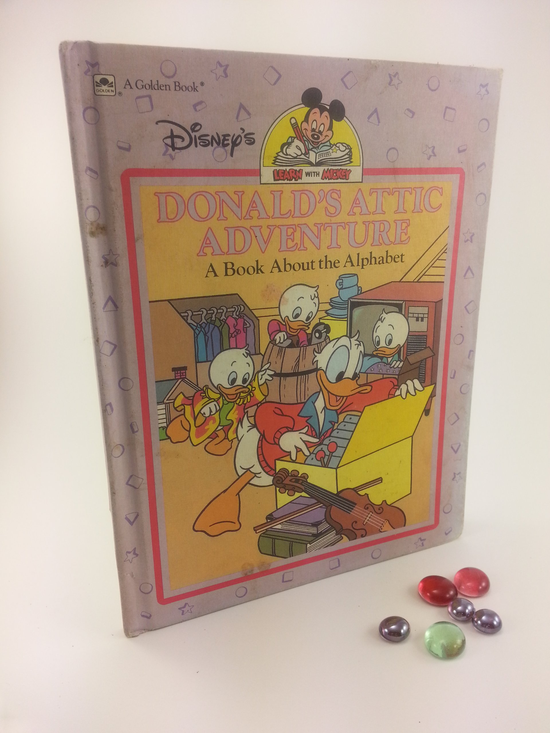 Donald's attic adventure: A book about the alphabet (Disney's learn with Mickey)