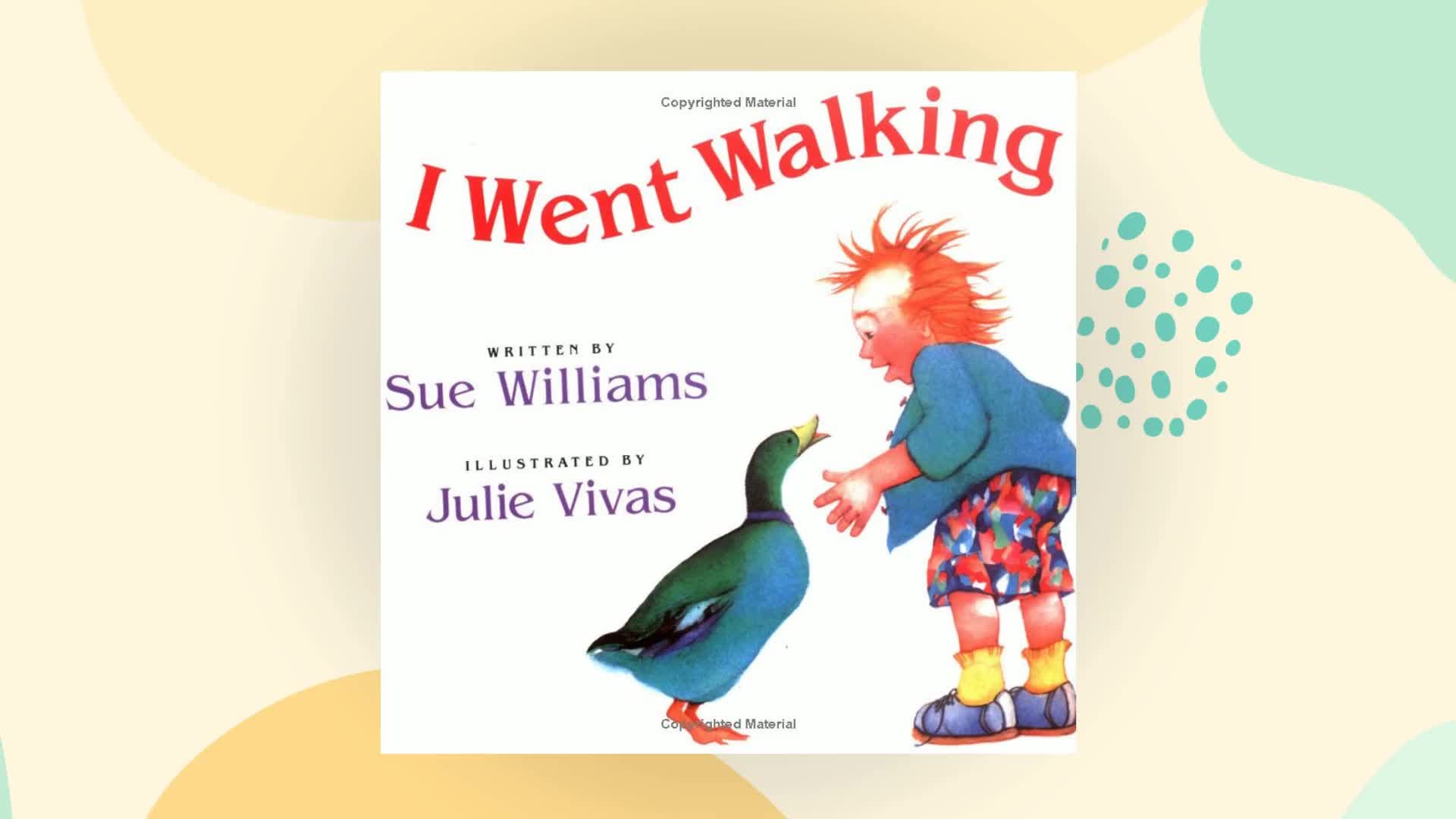 I Went Walking (HMH Big Books)