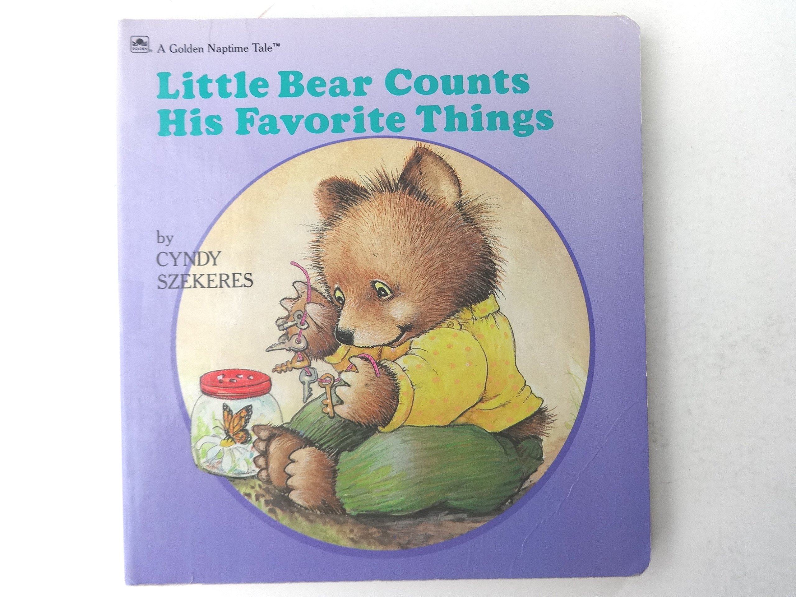 Little Bear Counts His Favorite Things (Golden Naptime Tale)