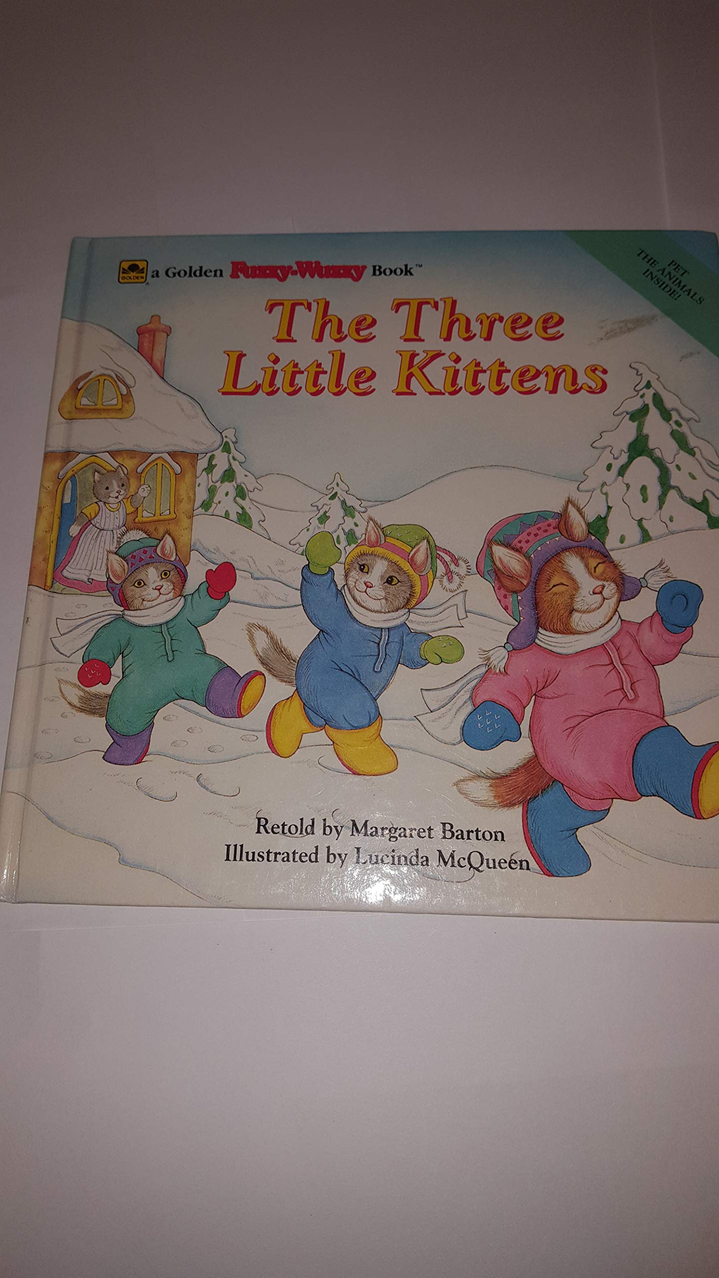 The Three Little Kittens (Golden Fuzzy-wuzzy Book)