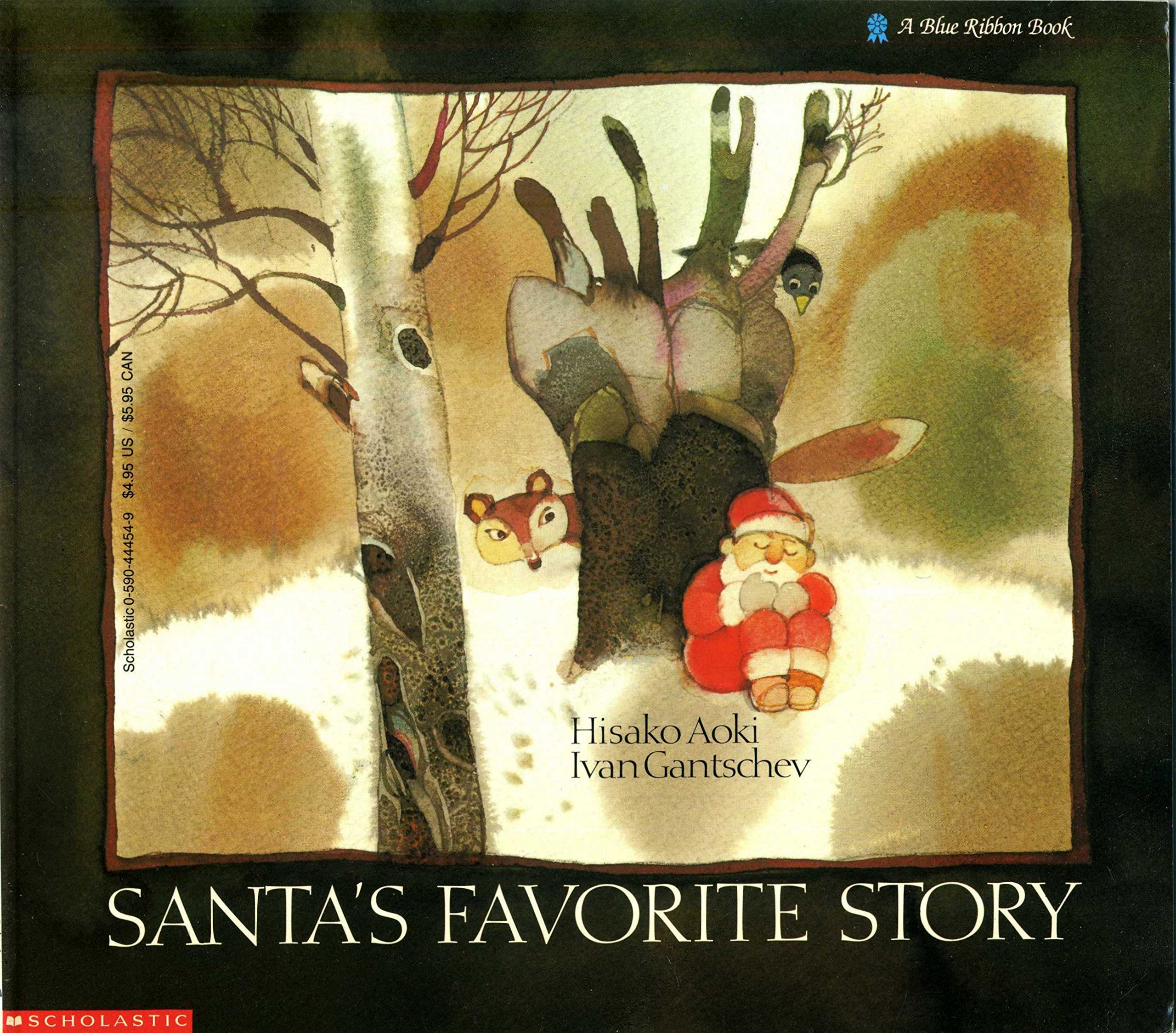 Santa's Favorite Story (Blue Ribbon Book)