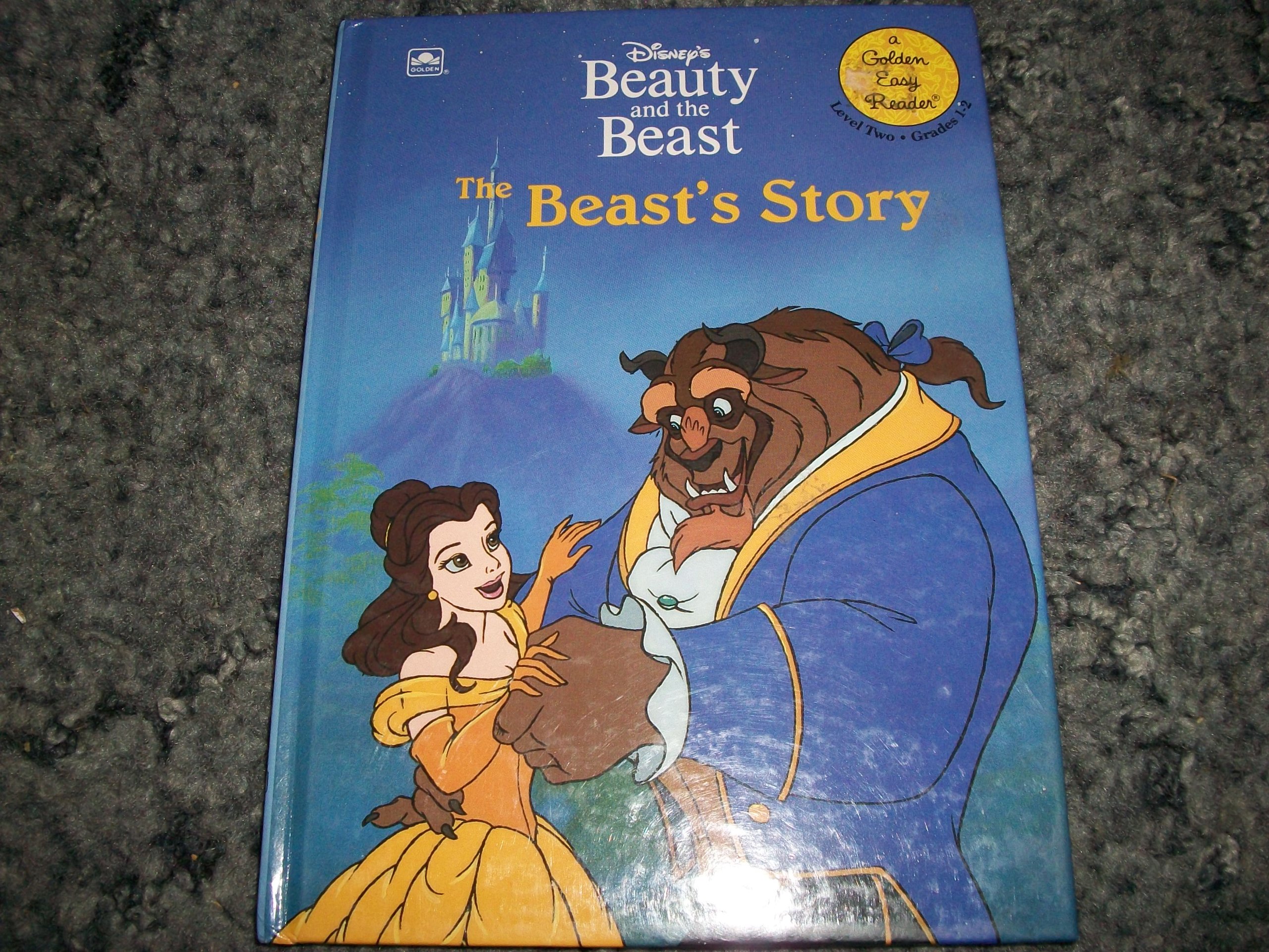 Disney's Beauty and the Beast: The Beast's Story (Golden Easy Reader, Level 2)
