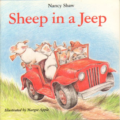 Sheep in a jeep