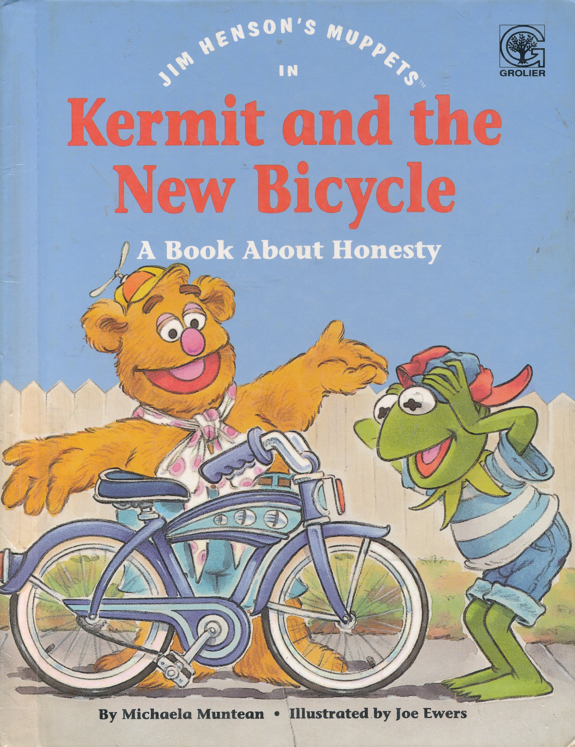 Jim Henson's Muppets in Kermit and the New Bicycle: A Book About Honesty (Values to Grow on)