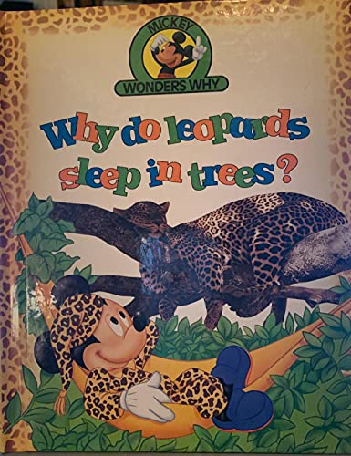 Why do leopards sleep in trees ?