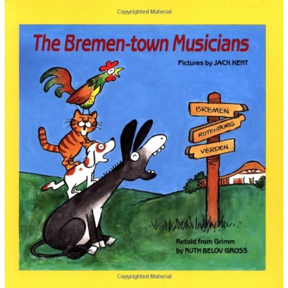 The Bremen-town Musicians (Easy-To-Read Folktales)