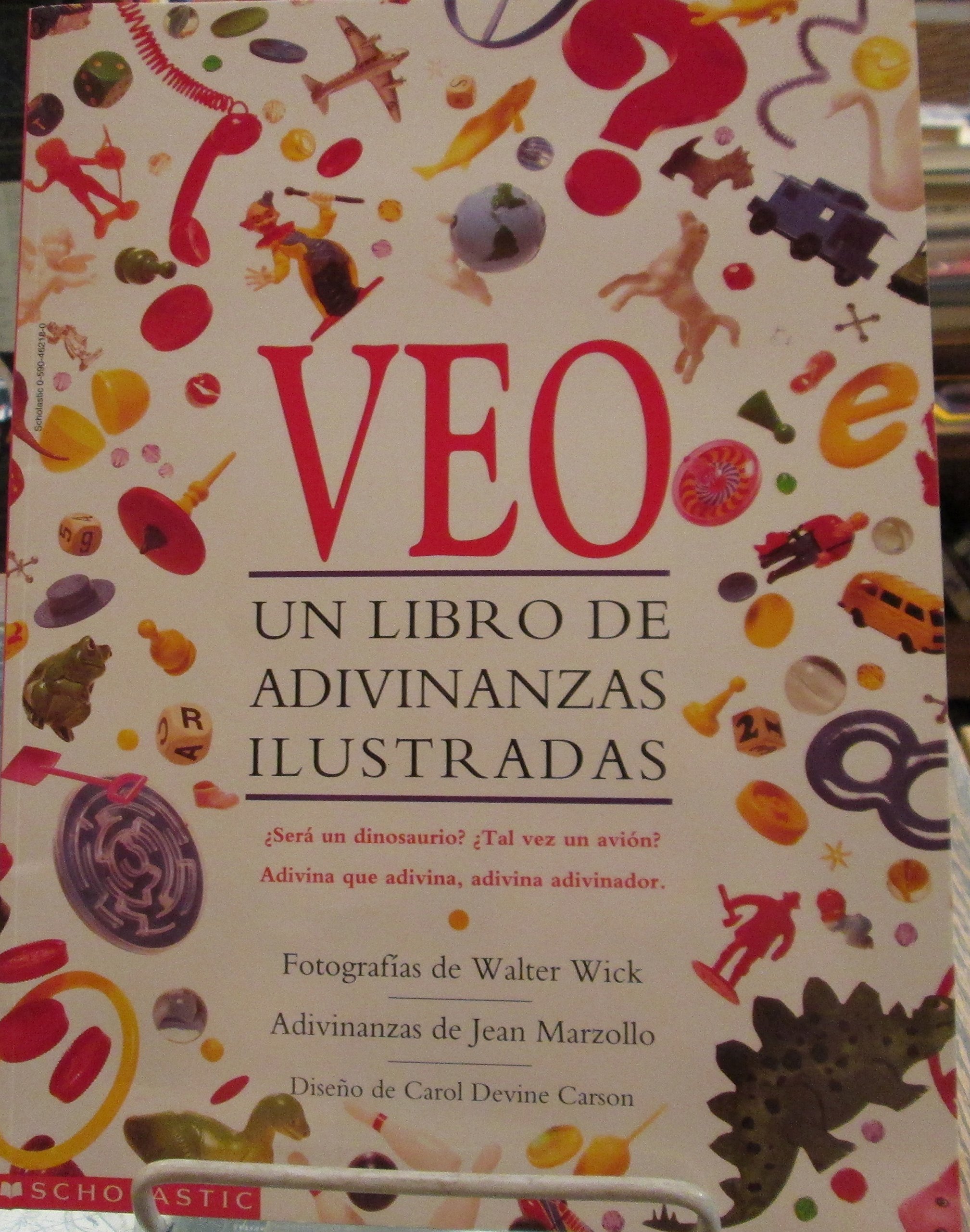 Veo : Un Libro o de Adivinanzas Ilustradas