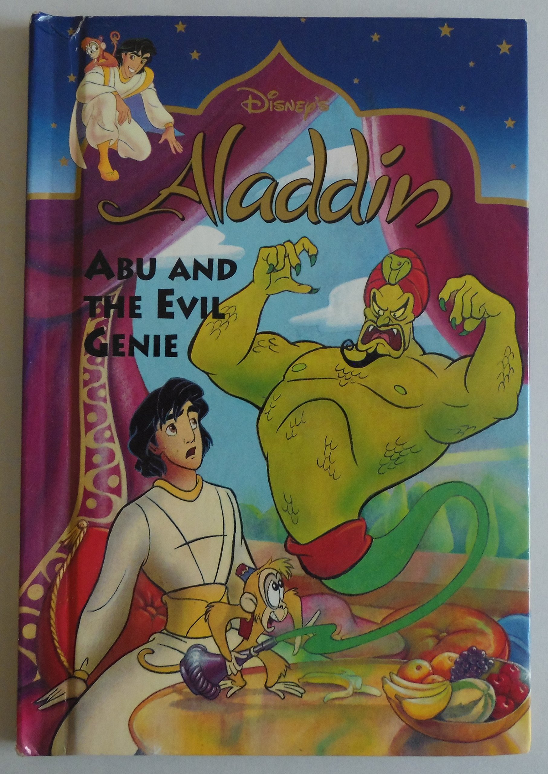 Abu and the evil genie (Disney's Aladdin series)
