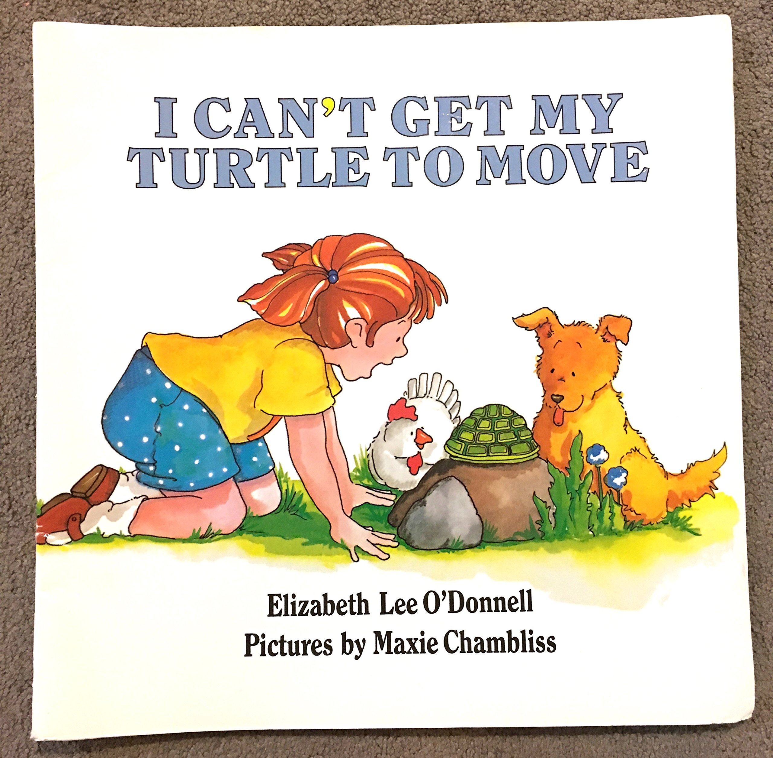 Harcourt School Publishers Treasury of Literature: Big Book Grade K I Can't Get My Turtle To Move