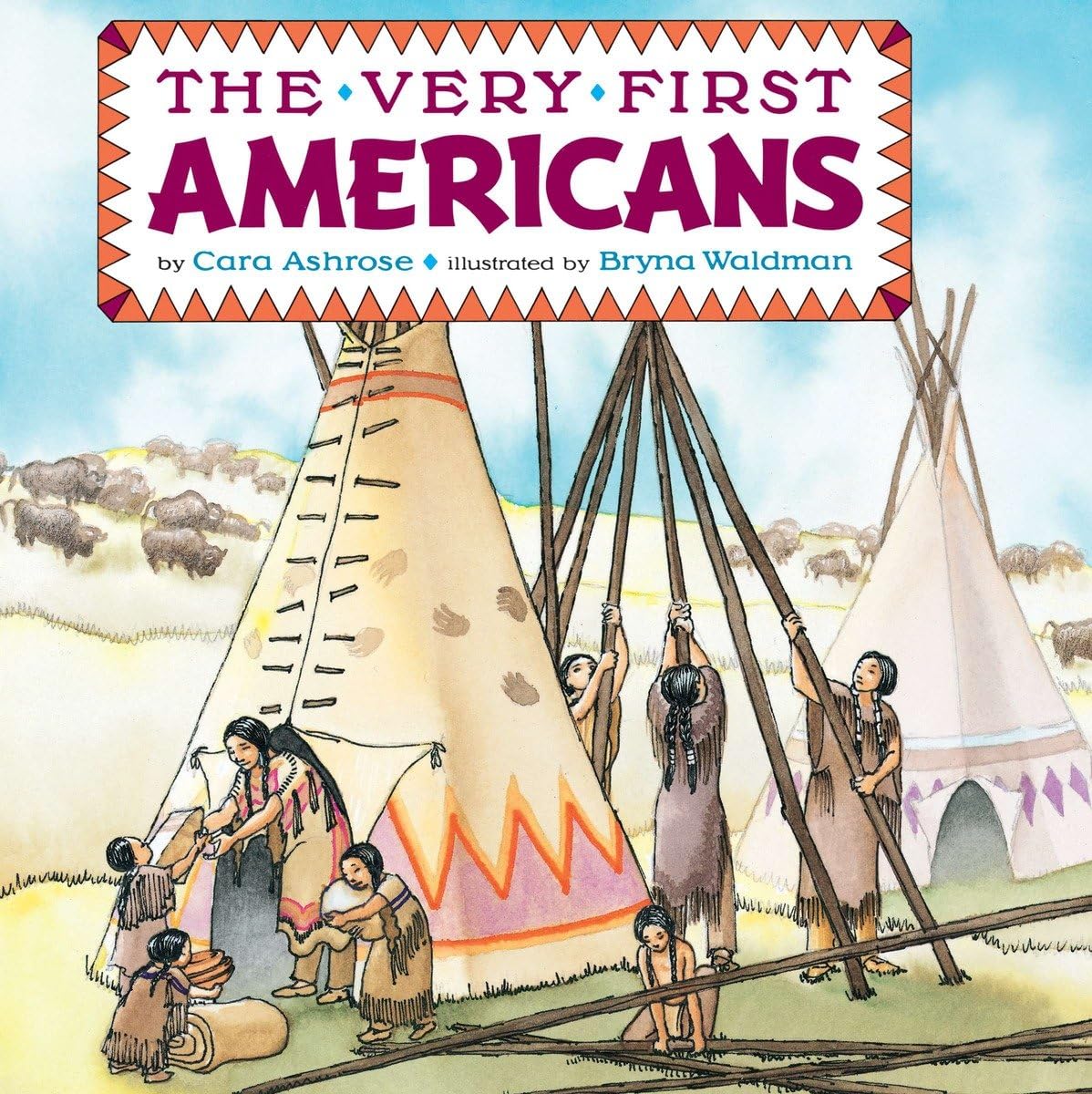 The Very First Americans (Grosset & Dunlap All Aboard Book)