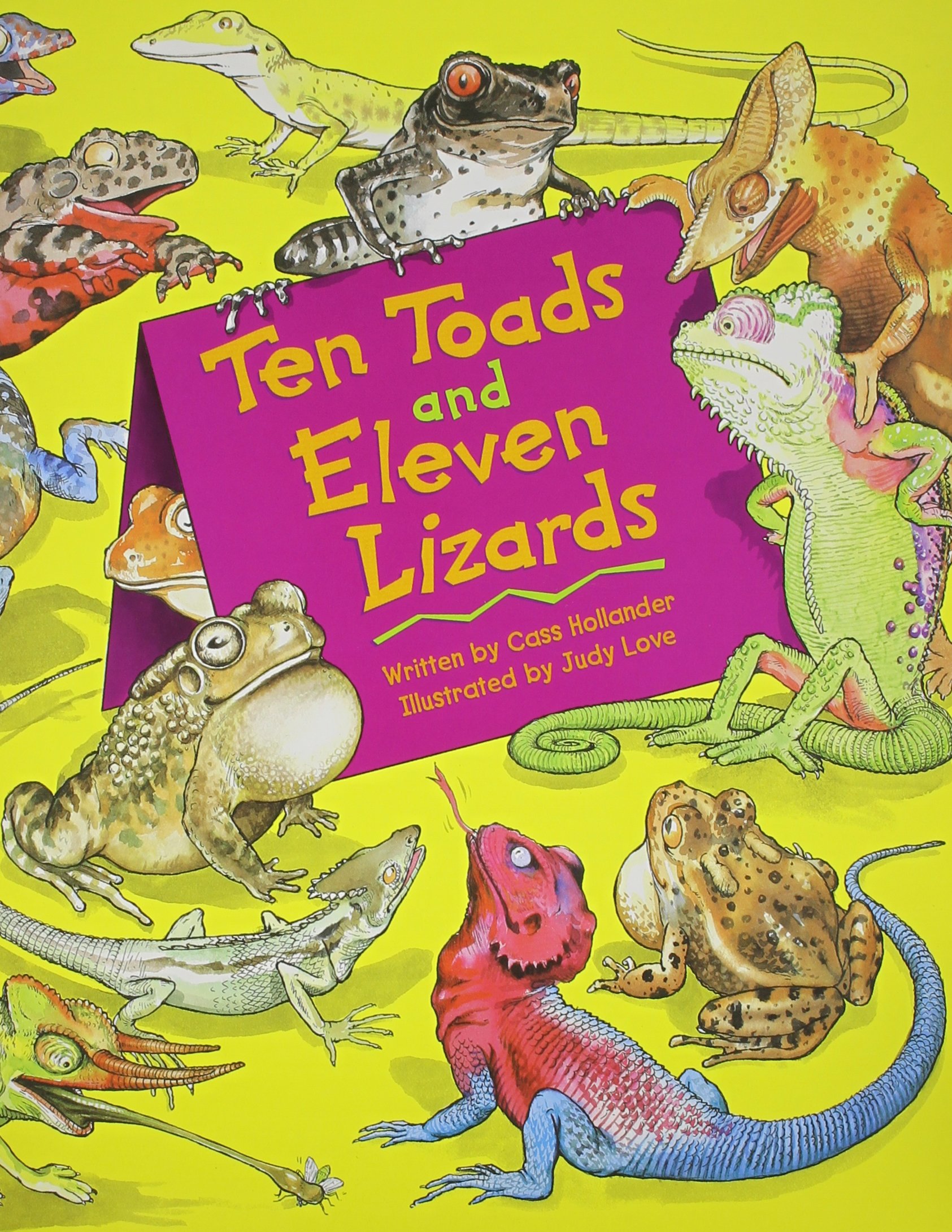 Ten Toads and Eleven Lizards, Single Copy, Beginning Discovery Phonics