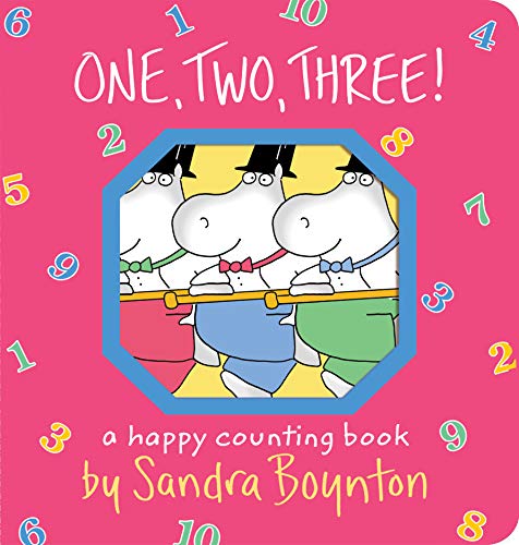 One, Two, Three!: A Happy Counting Book (Boynton on Board)