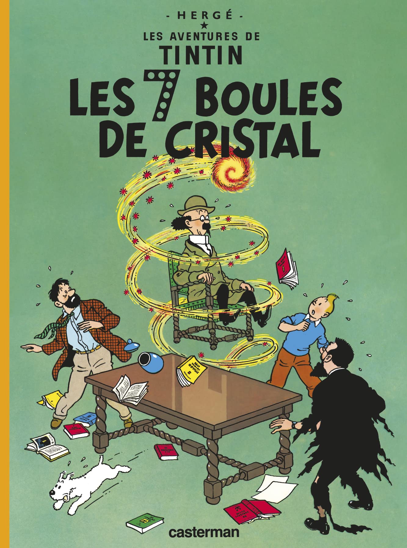 Les Aventures de Tintin -Les Sept Boules de Cristal - Tome 13 (French Edition)