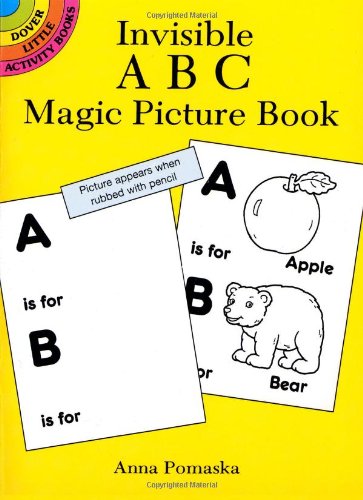 Invisible ABC Magic Picture Book (Dover Little Activity Books)