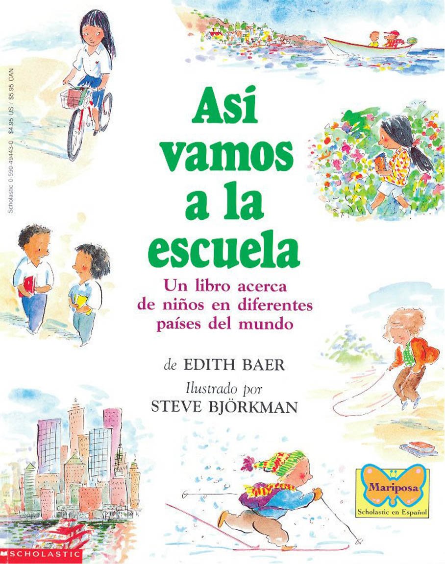 Asi vamos a la escuela (Spanish Edition)