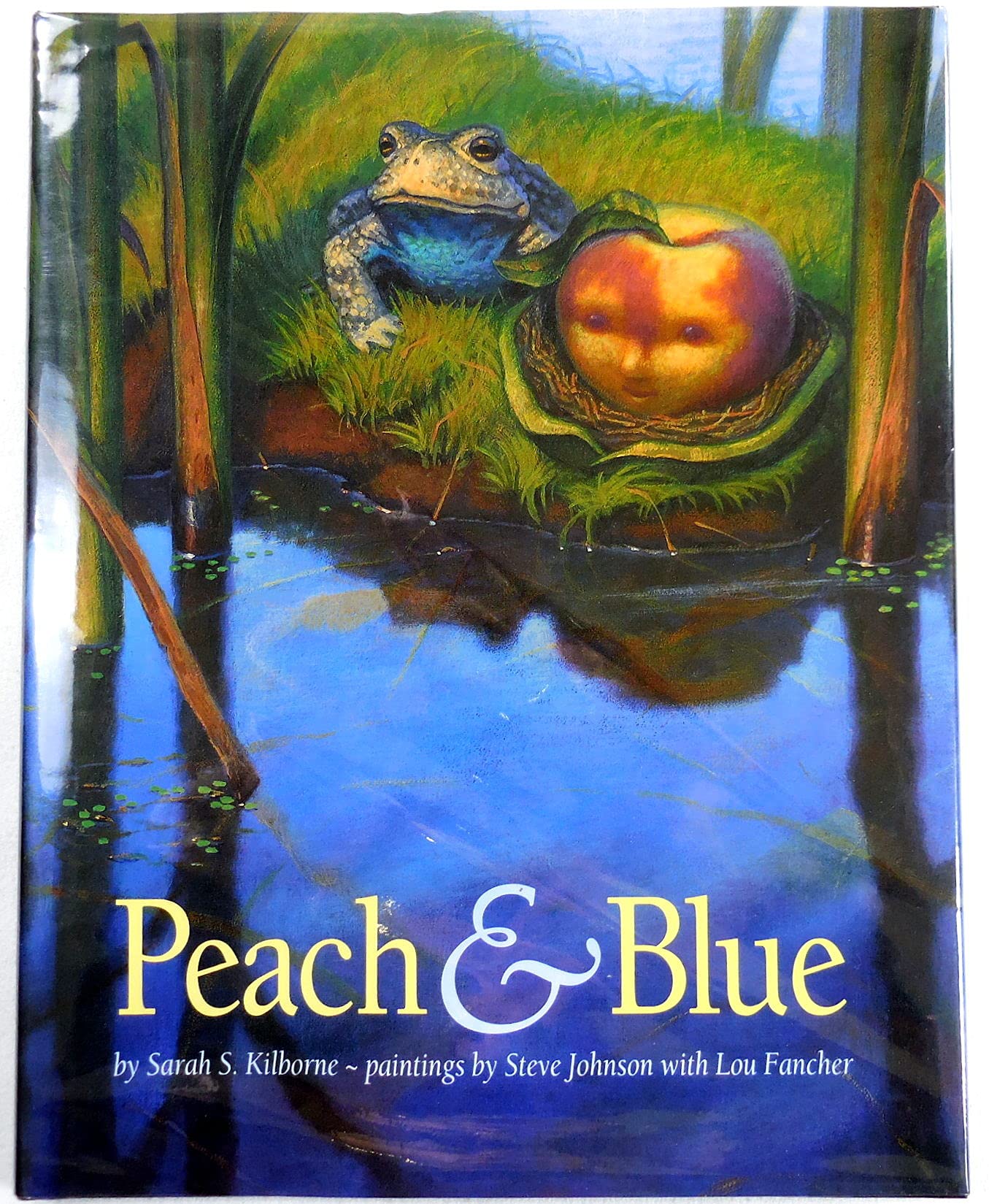 Peach and Blue