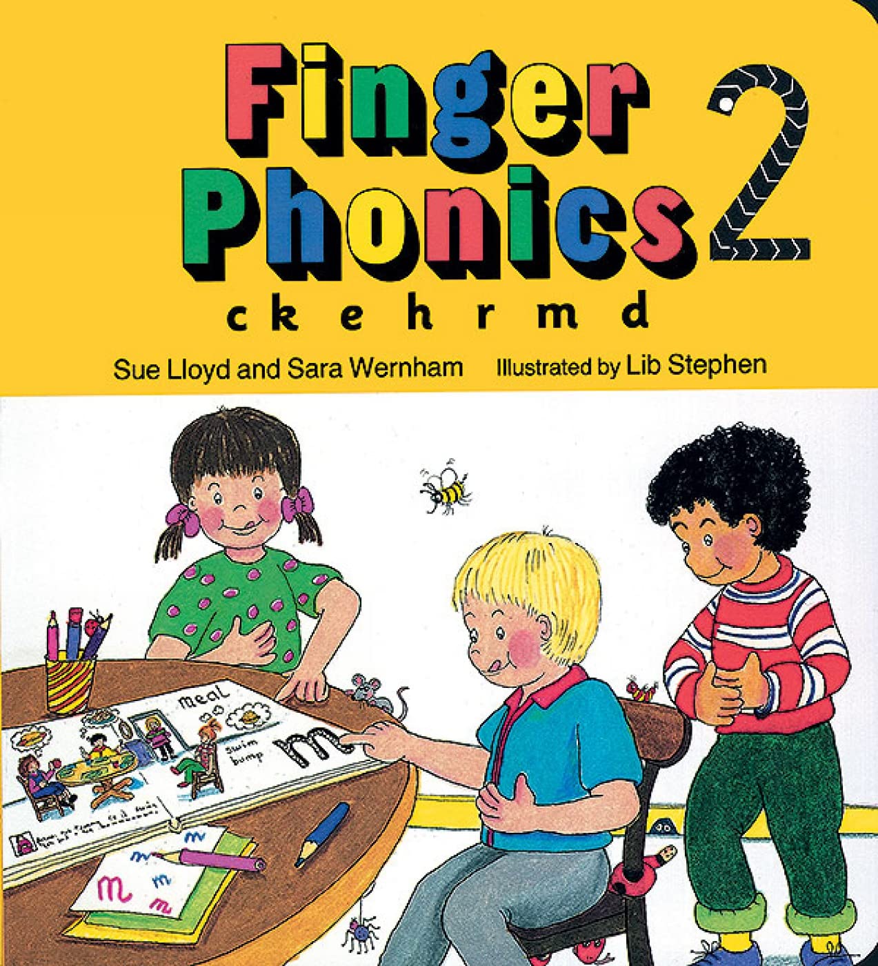 Finger Phonics Book 2: C, K, E, R, H, M, D