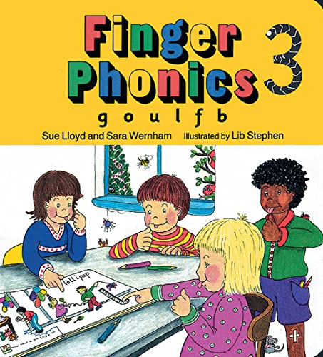 Finger Phonics Book 3, G, O, U, L, F, B,/Board Book