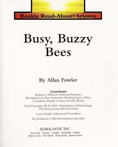 Busy, Buzzy Bees