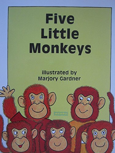 Five little monkeys: A popular rhyme (Book shop)