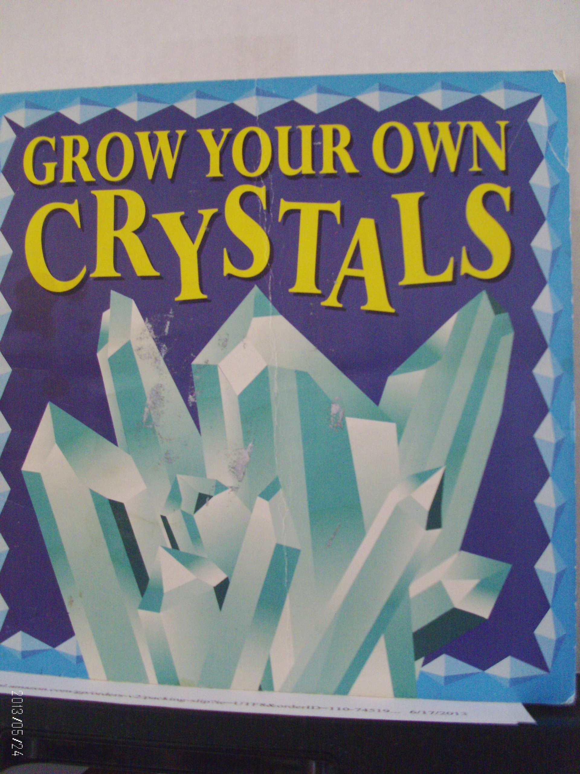Grow Your Own Crystals/Book and Crystal Kit